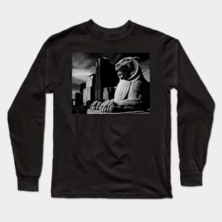 Stone Lion Long Sleeve T-Shirt